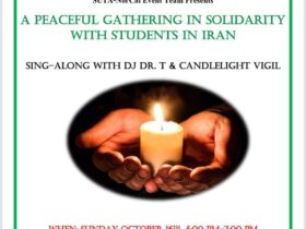 گردهمایی مسالمت آمیز در همبستگی با دانش آموزان در ایران