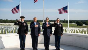 President Trump Honors Fallen and Living Service Members in Memorial Day Address at Arlington