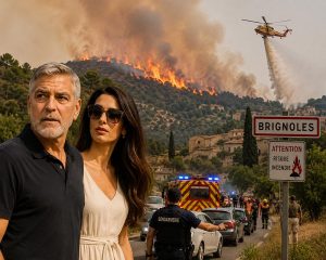George Clooney and Family Evacuate Southern France Estate Amid Wildfire Threat